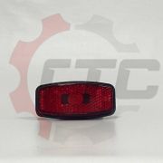 74.3731 LED красный L=50 12/24В (ан.ГФ1.25К) ` Фонарь габаритный светодиодныйкамаз, паз, урал, тонар