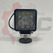 Фара светодиодная CH006 27W 4D 9LED по 3W, 108*108(138)*60мм; сверх-ДАЛЬНИЙ свет, доп. линза на кажд