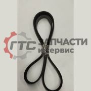 Ремень поликлиновой 6PK1383 генератора SHACMAN WP12
