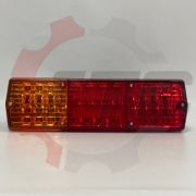 ФП 130 В LED 24В Левый ` Фонарь задний светодиодный с подсветкой, с разъёмом для газ, зил, камаз (К)