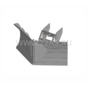 Отвал коммунальный-бабочка 300мм