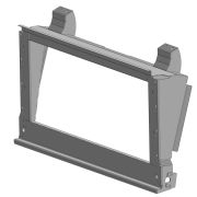 РПК25  Рамка переходная комбайна RSM 161 жатка MASCARA+70мм